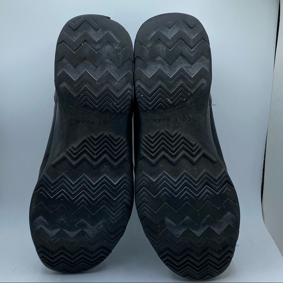 Cole Haan Sz 10 Hughes Grand Venetian Loafer Black Slip On Men's - Picture 7 of 9